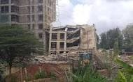 Rescue operations ongoing at collapsed building in Oloolua, Kajiado North