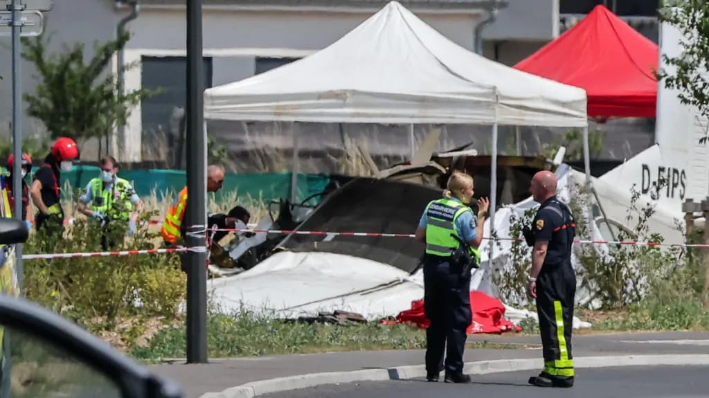 Eleven killed after plane carrying skydivers crashes in eastern France