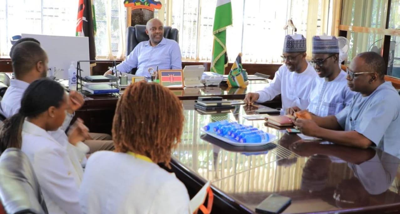 Nigeria delegation visits Murang’a to benchmark healthcare systems