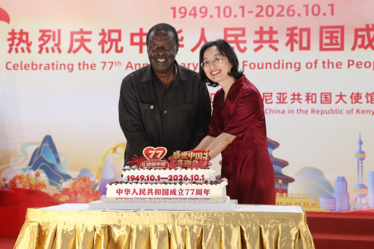Nairobi and Beijing reaffirm strategic partnership as China marks 77th national day