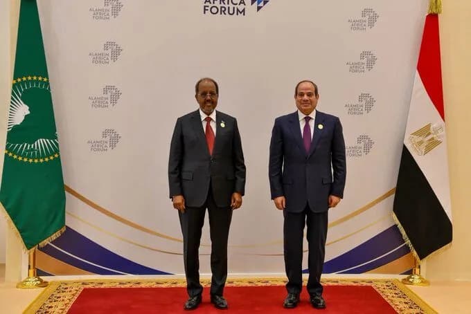 Egypt, Somalia leaders discuss bilateral ties, regional stability
