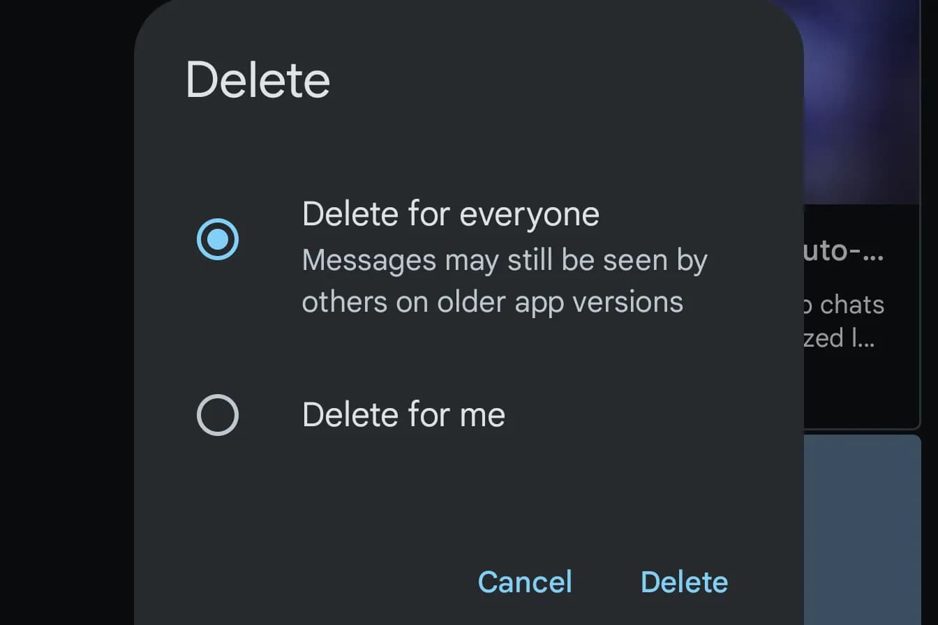 Google Messages Rolls Out New Features Including Delete for Everyone