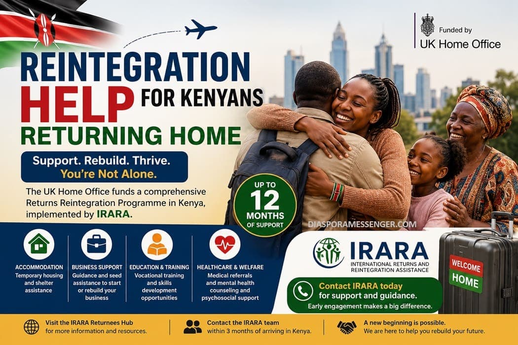 Lifeline: Reintegration Help for Kenyans Returning Back Home