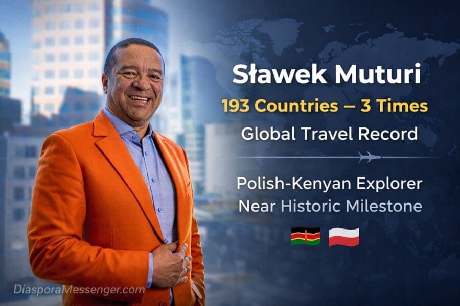 Sławek Muturi: Polish-Kenyan Explorer’s Journey to 193 Countries