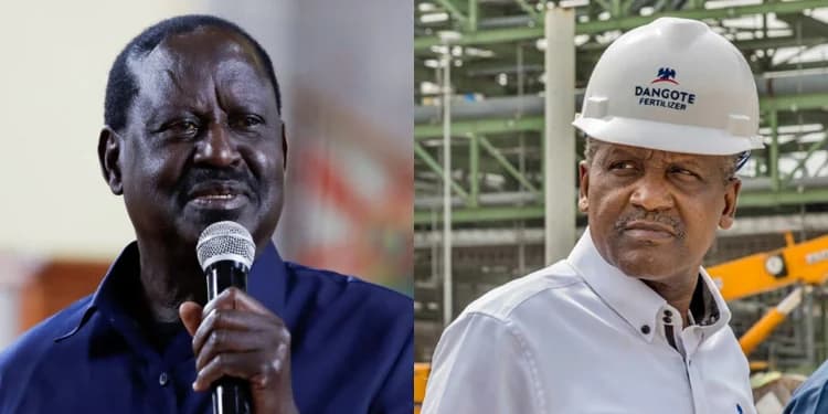 How Raila Helped Secure Ksh2.2 Trillion Dangote Deal – Oburu