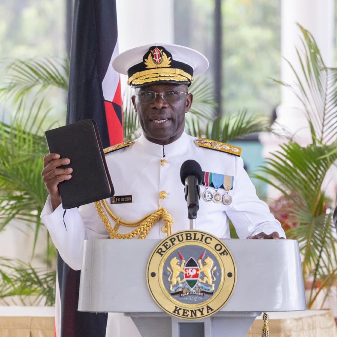 Ruto extends Kenya Navy commander Maj Gen Otieno’s term by a year