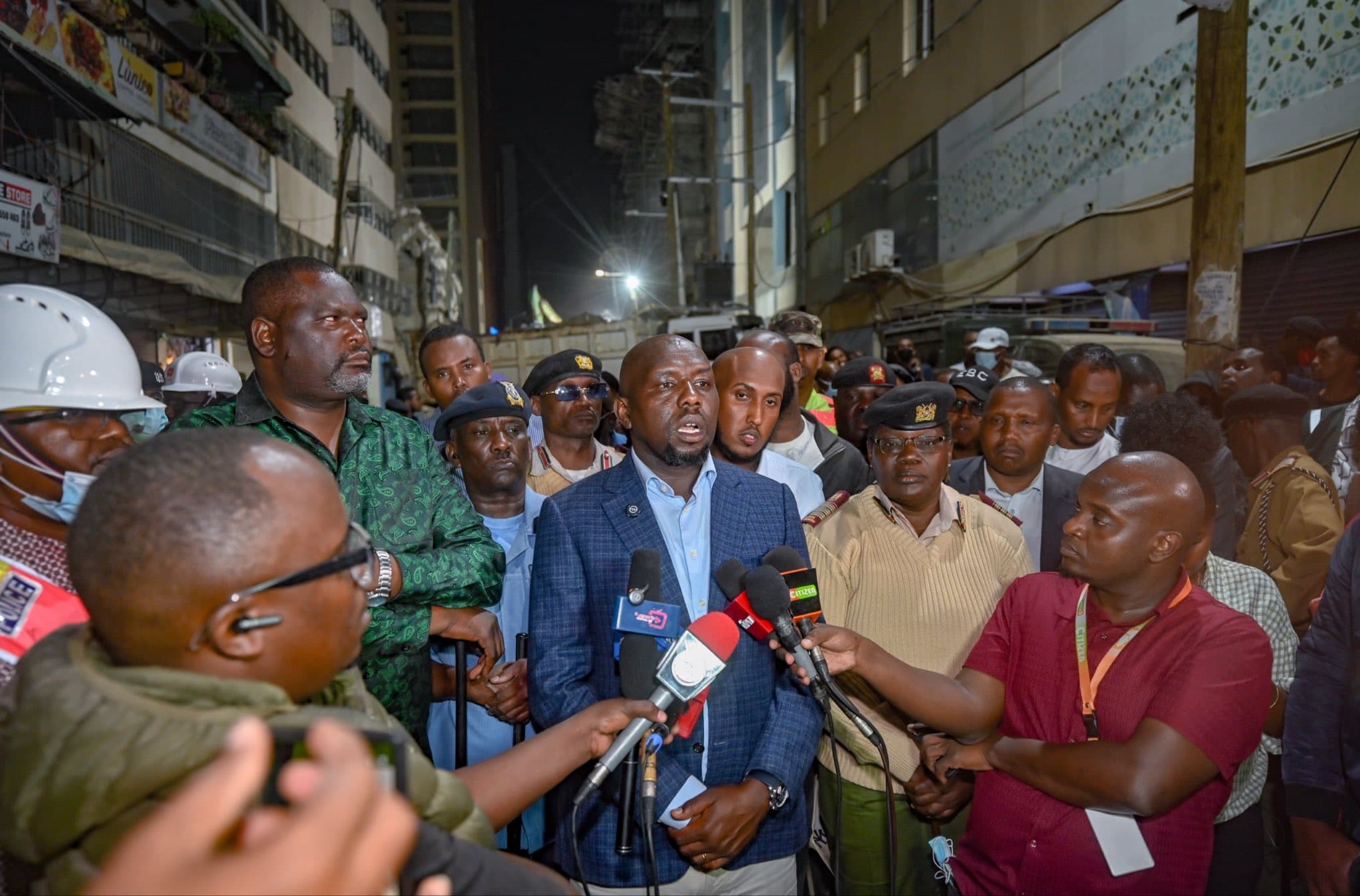 Eastleigh building collapse: 7 people missing