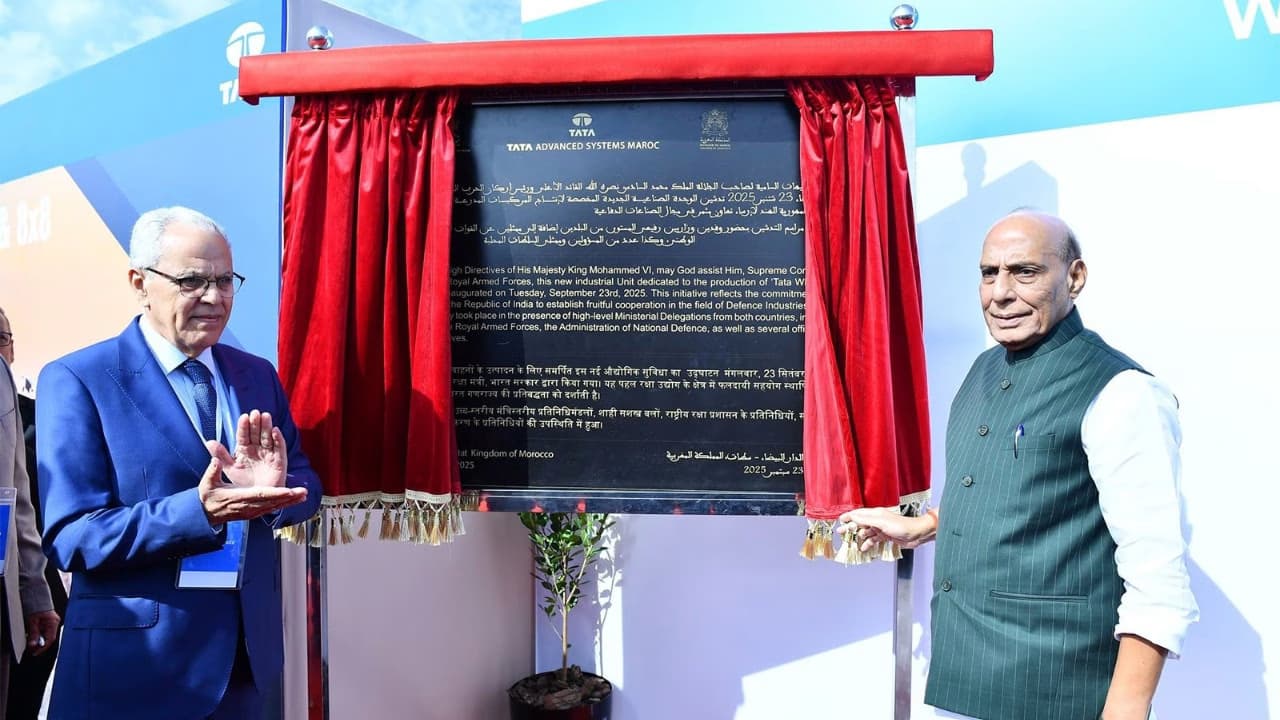 Morocco and India Inaugurate Tata Advanced Systems Maroc (TASM) in Berrechid