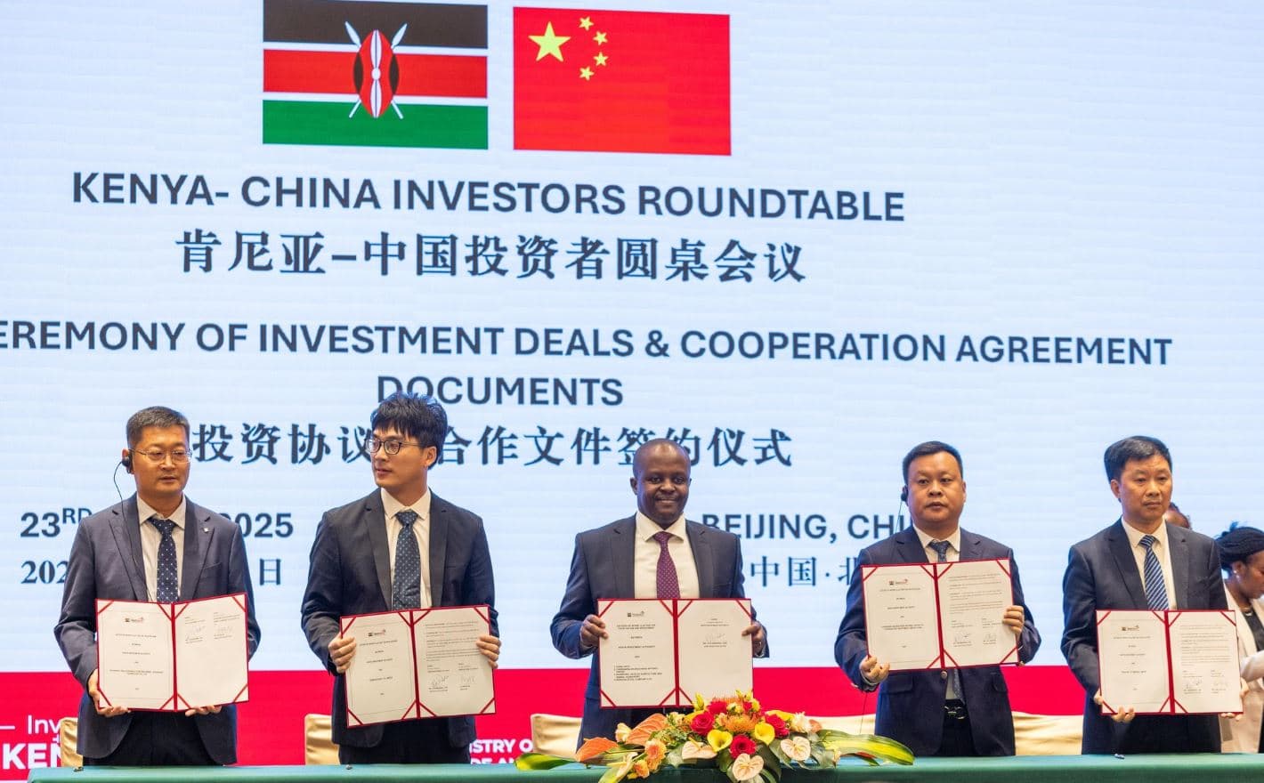 Ruto Secures Over Ksh100 Billion in Chinese Investments