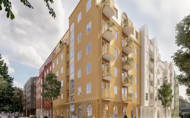 Veidekke to develop Bollen residential block near Stockholm, Sweden for $55M