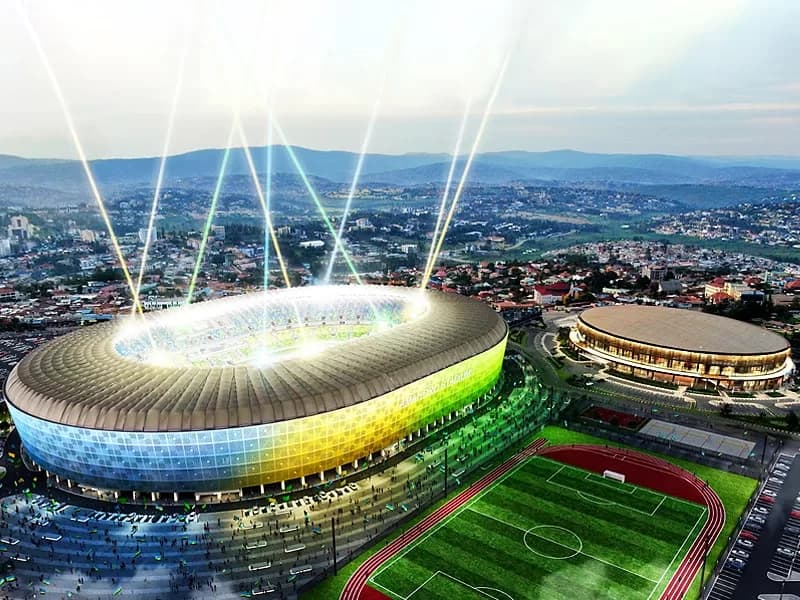 $132 Million Amahoro Stadium Inaugurated in Rwanda
