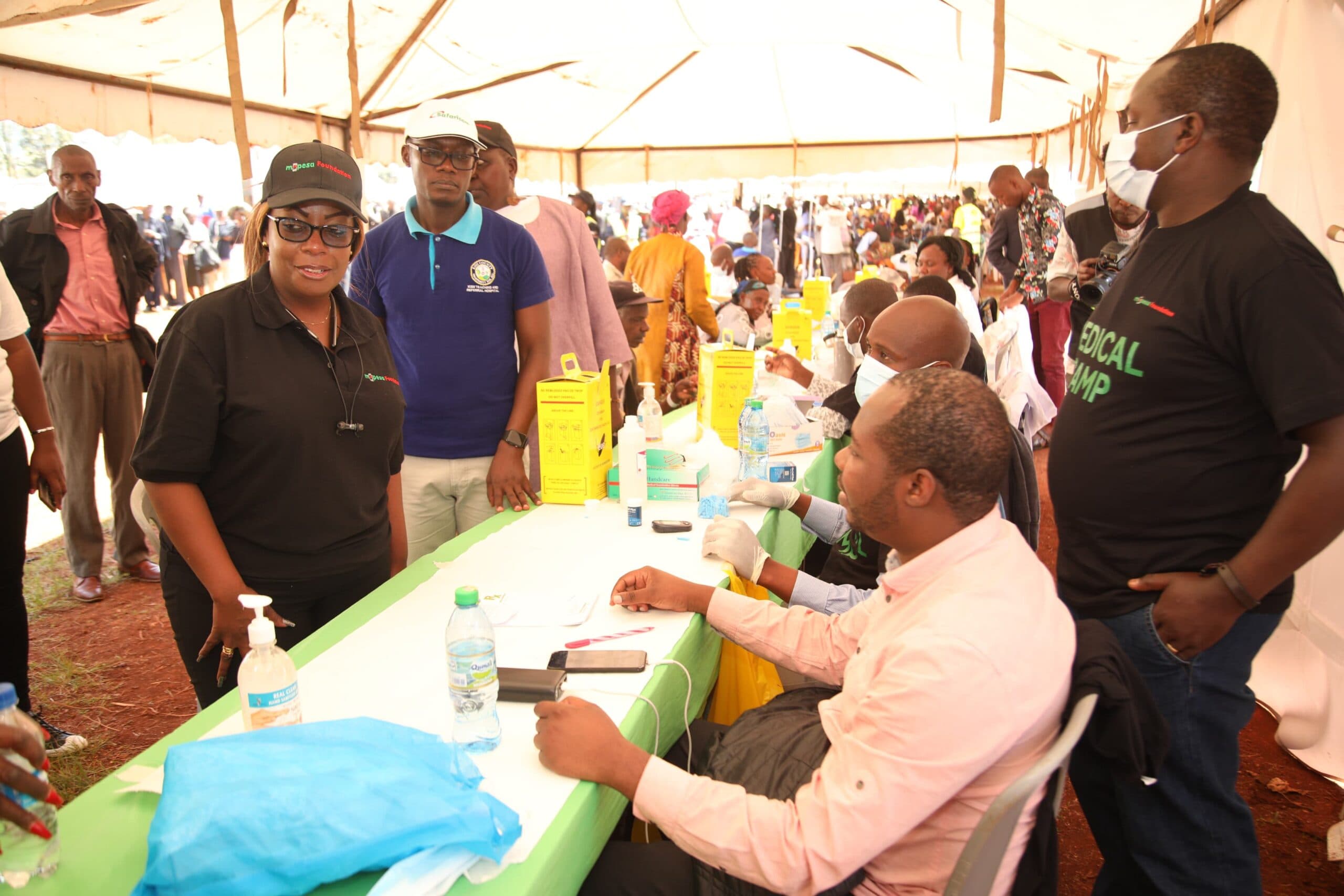 MPESA Foundation, Zuri Health & Lion Sight host medical camp in Kisii