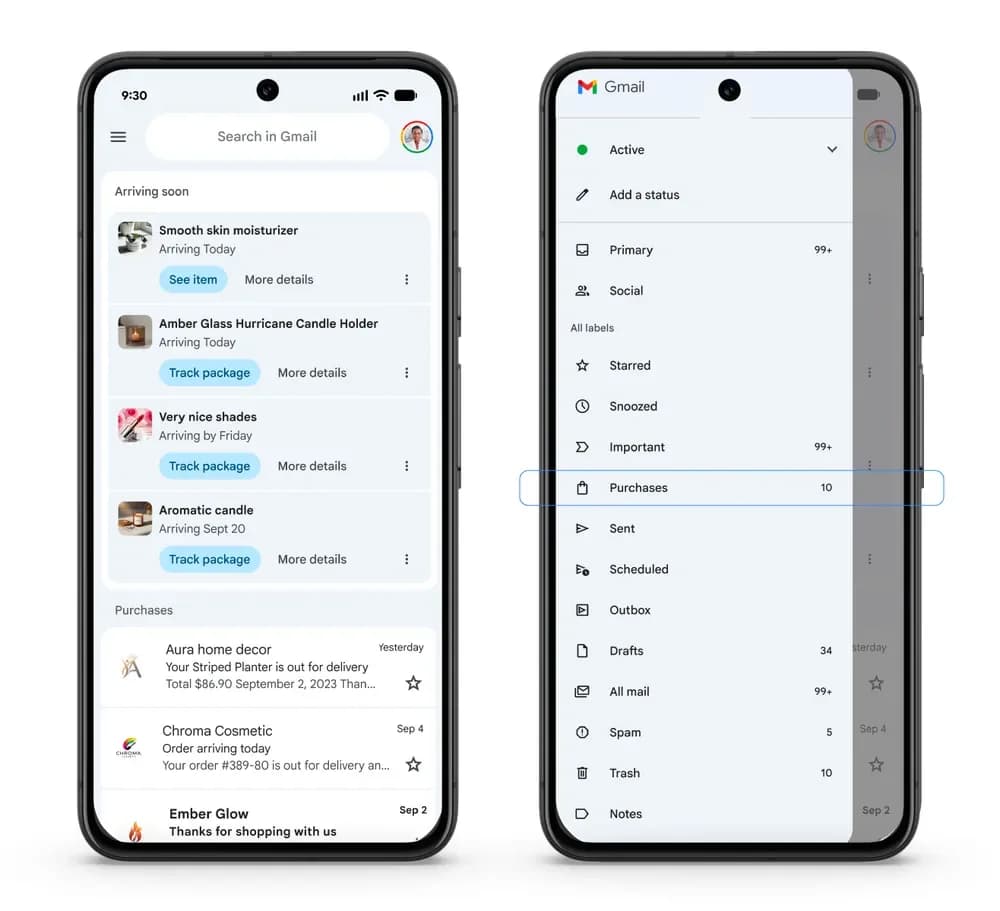 Gmail Introduces New Feature to Track Your Online Orders