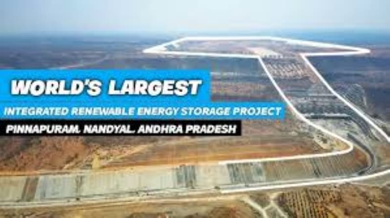 World’s Largest Pinnapuram Gigawatt-Scale Renewable Energy Project in Andhra Pradesh, India