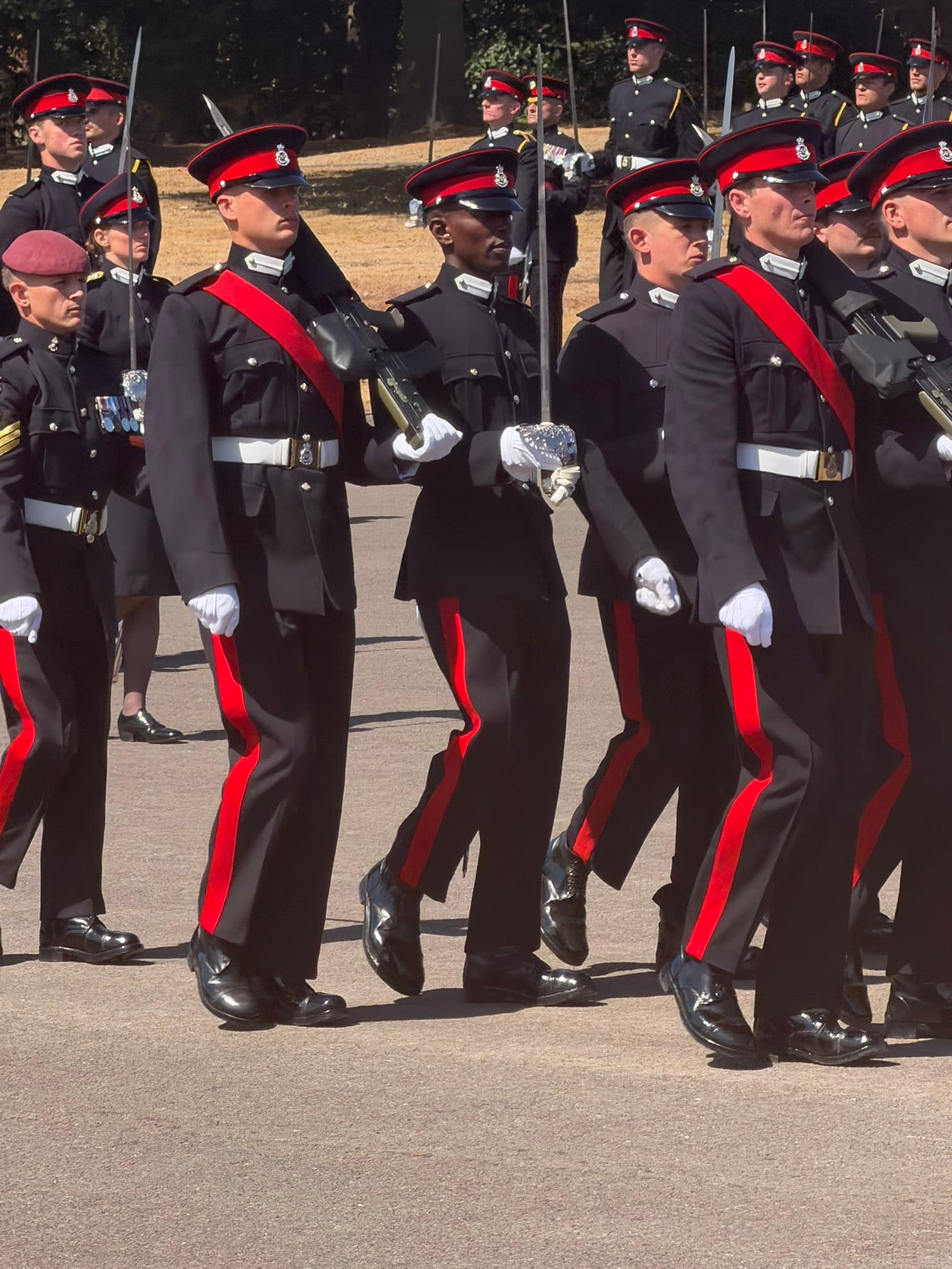 2nd Lieutenant Isaac Lenkume Commissioned from Sandhurst