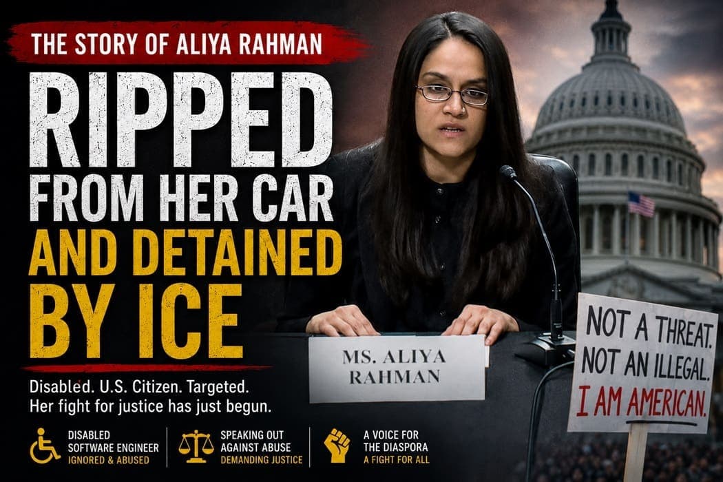 Shocking ICE Arrest Sparks Outrage: Aliya Rahman Sues DHS
