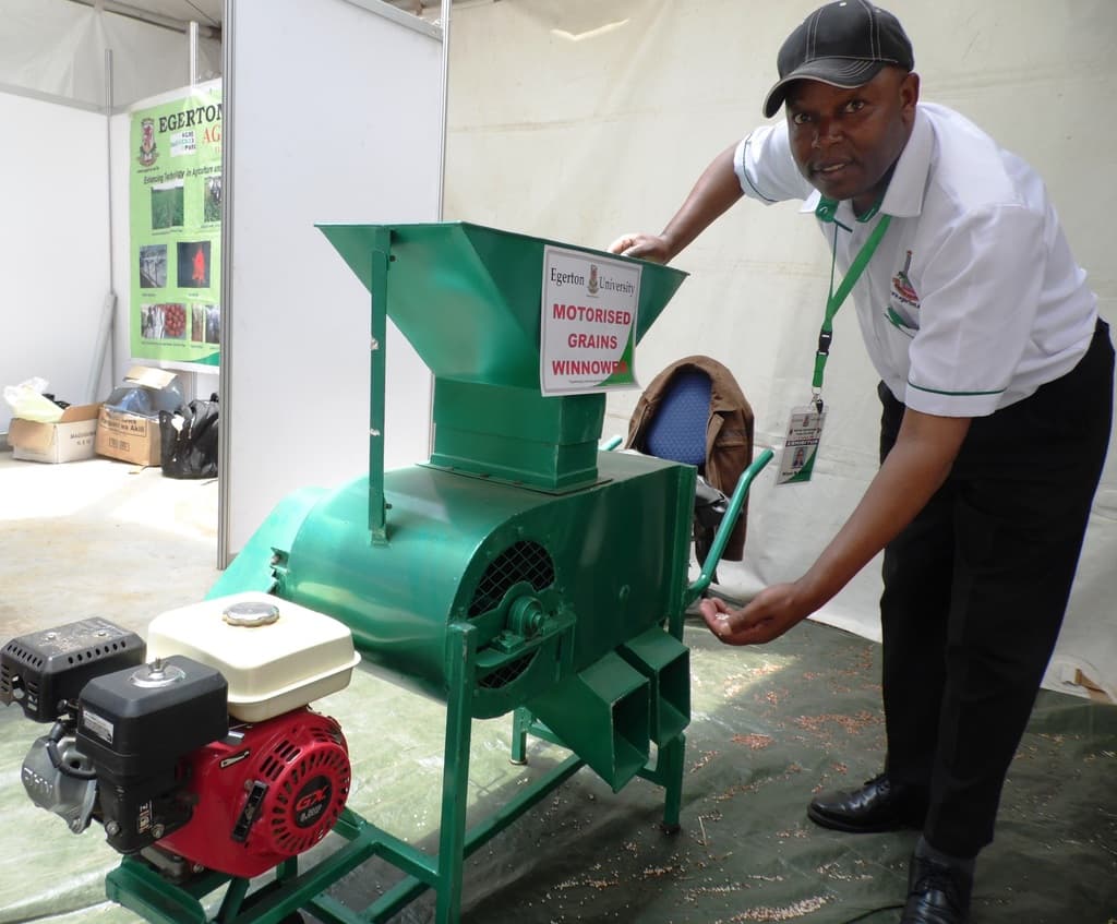 Farmers spend Sh94 to winnow over 500kg grains per hour