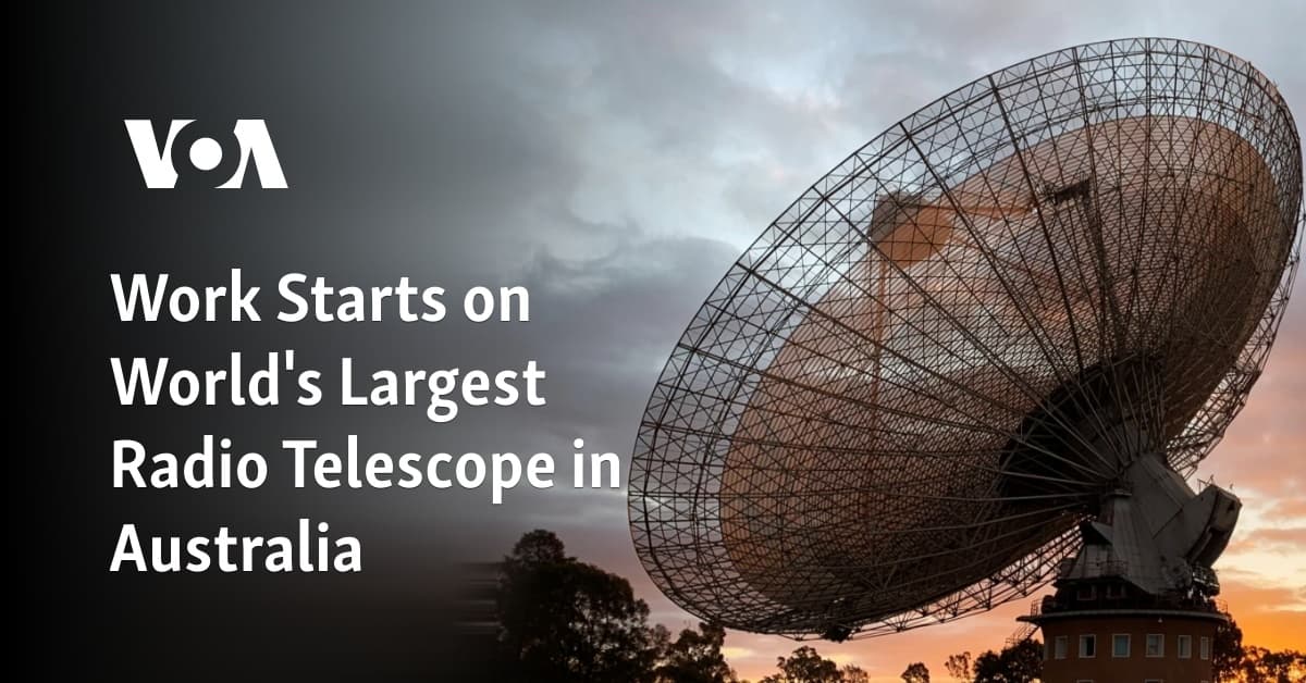 World’s Largest Radio Telescope: An Innovative Project in Australia