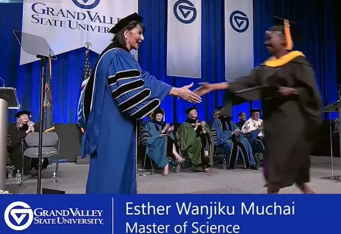GVSU Graduation Celebration Spotlighting on Kenyan Graduates