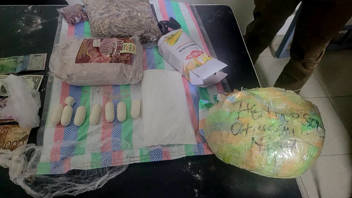 Drama as Man Is Arrested After Suspected Sh2.19 Million Cocaine Found in Nairobi-Bound Bus in Busia
