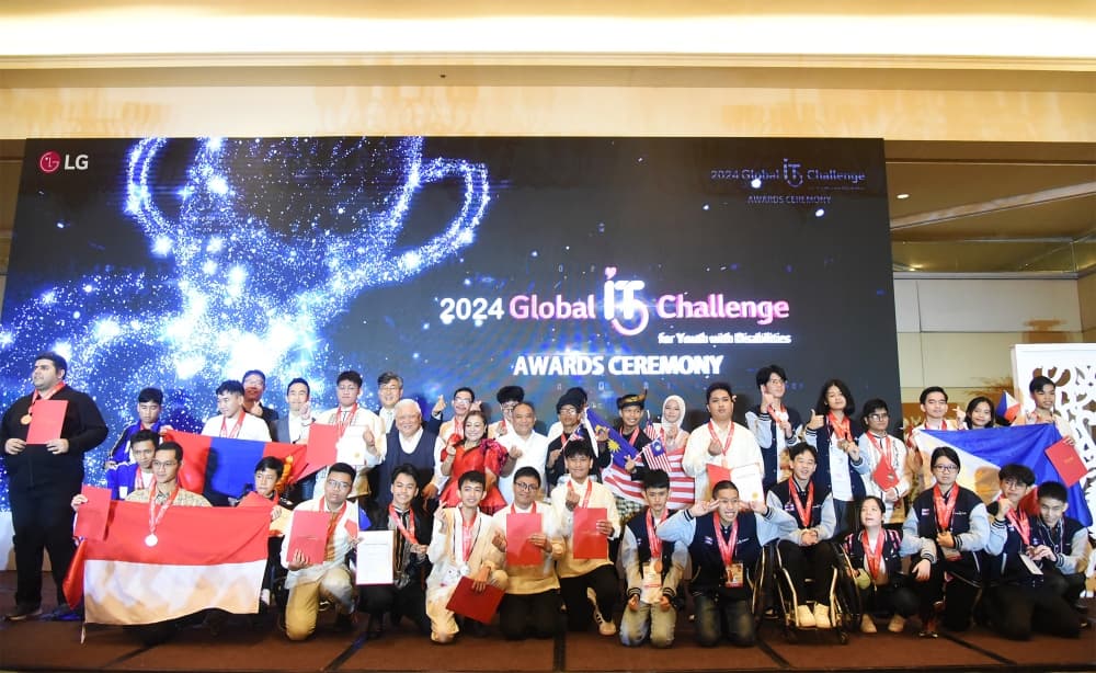 Youth with disabilities showcase innovative skills at LG’s global IT challenge