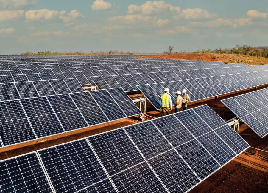 Fekola Solar Plant second phase officially complete and operational