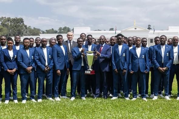 President Ruto hosts NSL Champions Migori Youth FC