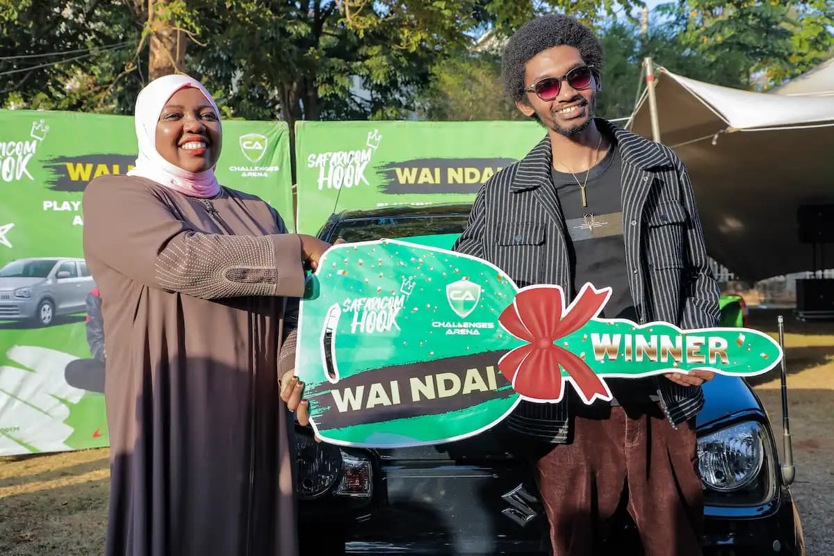 Safaricom Concludes ‘Wai Ndai’ Challenge with a Car Giveaway