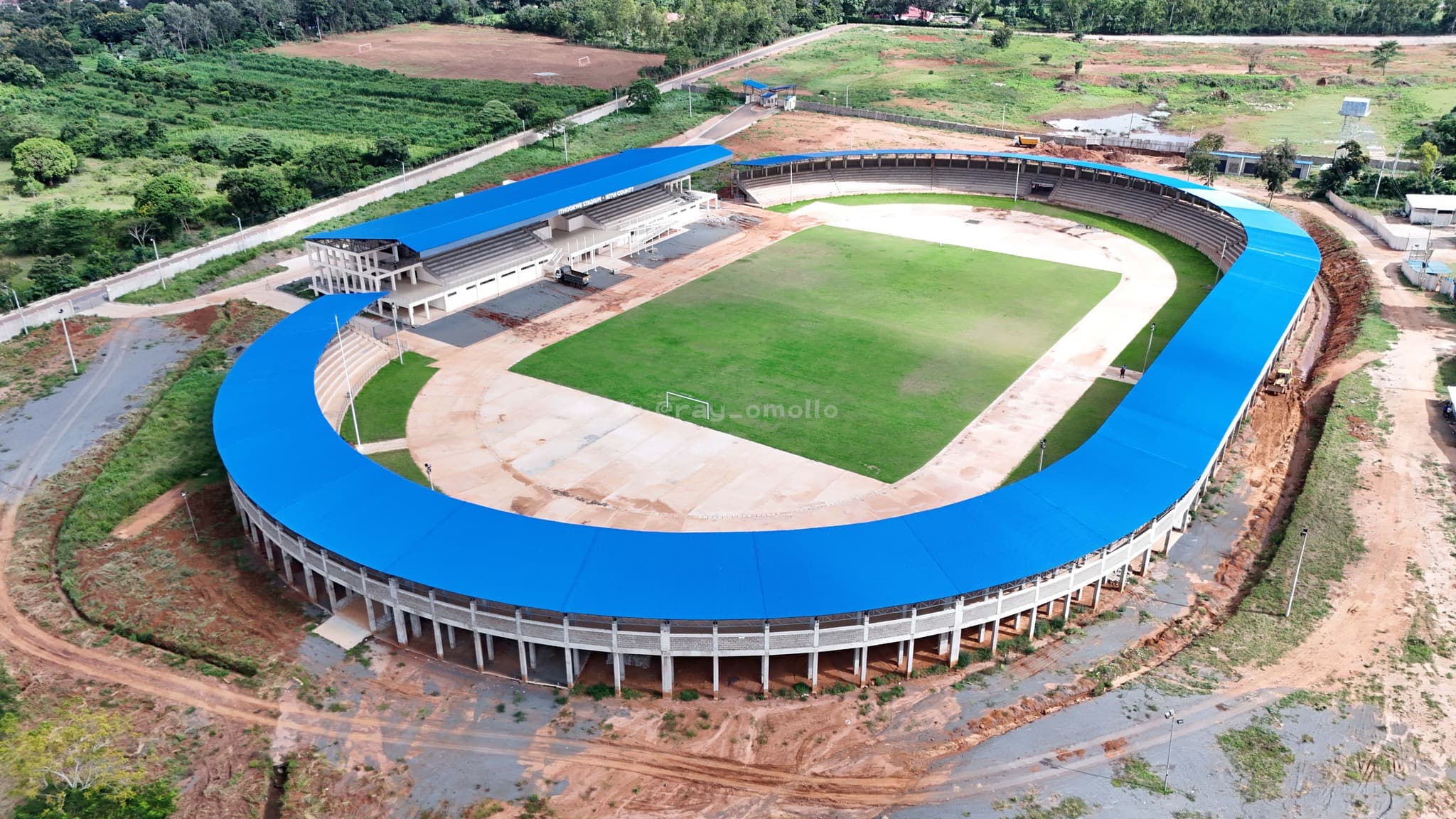PS Omollo Gives Update on Ithookwe Stadium Construction in Kitui