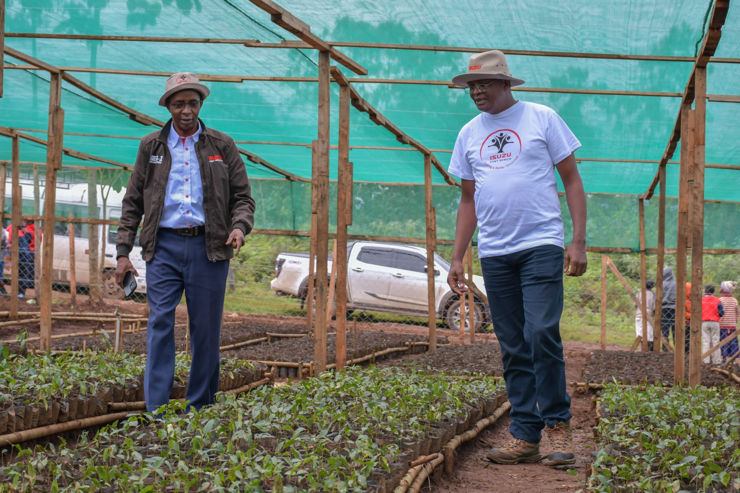 Isuzu EA Foundation hands over 52,000 seedlings to the community in Murang’a