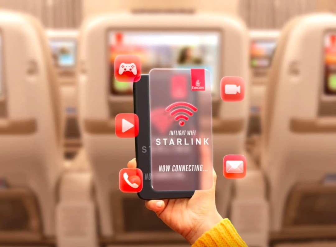 Emirates A380 gets ‘better-than-home’ Wi-Fi with starlink upgrade