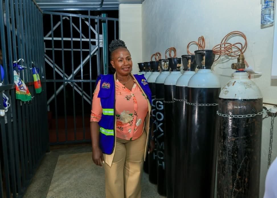 Wavinya commissions oxygen and water upgrades at Muumandu Health facility