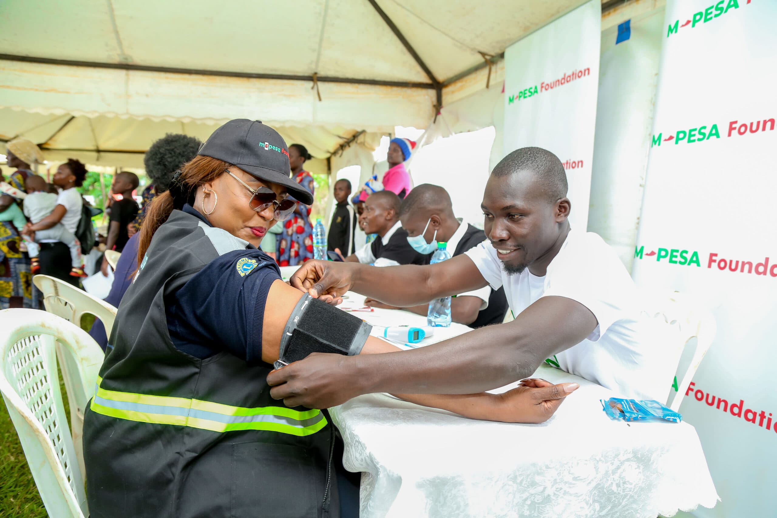 MPESA Foundation partners with Zuri Health & Lion Sight to host medical camp in Bungoma