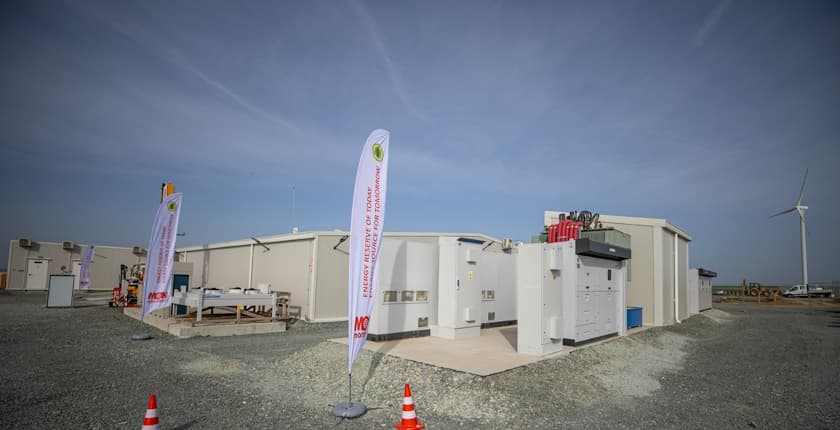 The largest battery energy storage system in Romania