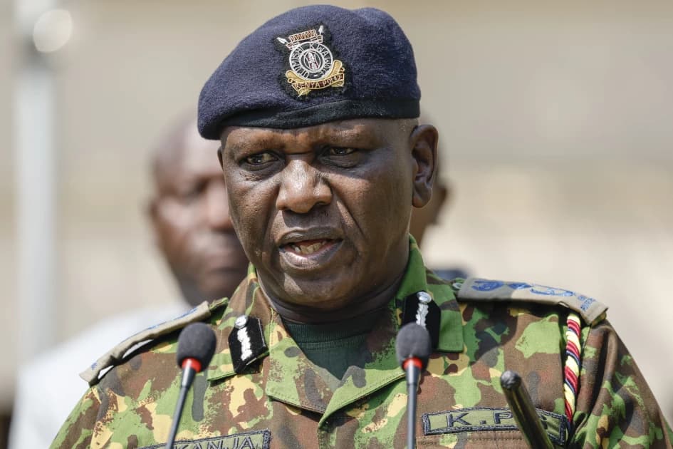 IG Kanja Speaks About Kenya Police Recruitment 2025