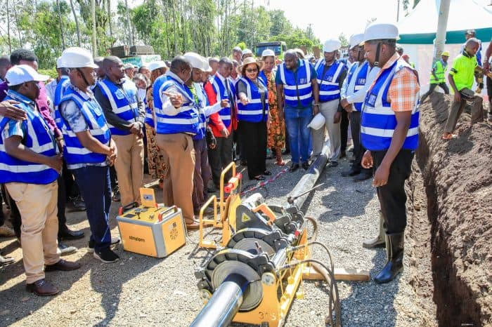Waiguru launches water project, expands Wang’uru market in Mwea development drive