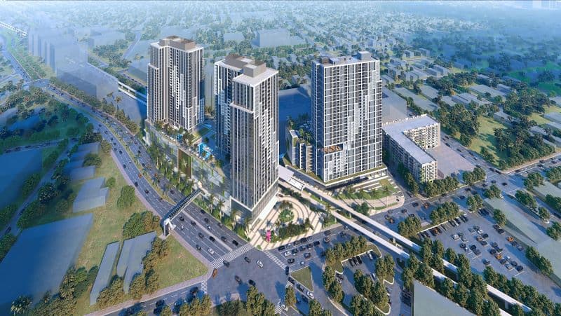 Construction underway on Crescendo, the final tower at Miami’s Link at Douglas transit hub