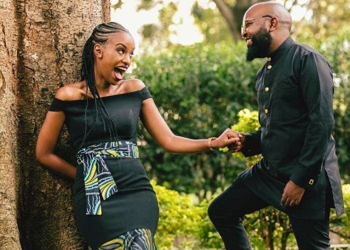 Photos of Gospel singer James Muhia and Fiancée’s Traditional Wedding