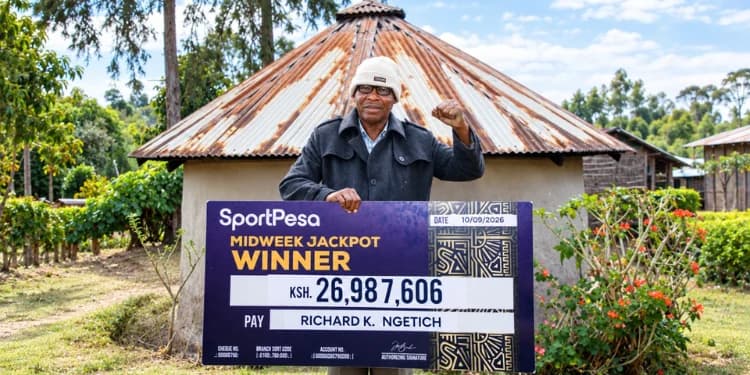 Kericho Farmer Wins Ksh 26.9 Million Sportpesa Jackpot With His Own Football Picks