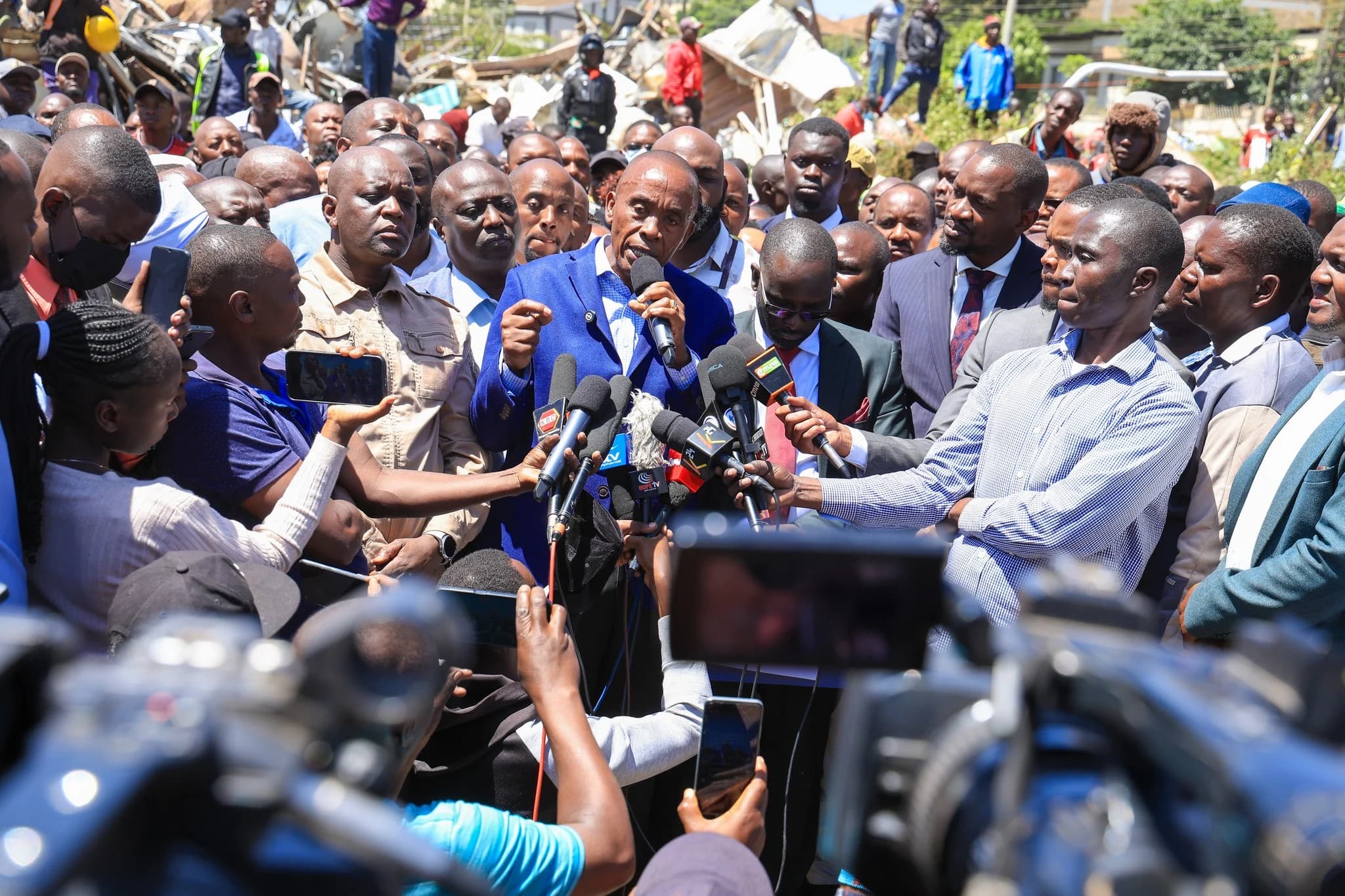 Kenya Railways Responds to Governor Wamatangi After His Car Wash Was Demolished