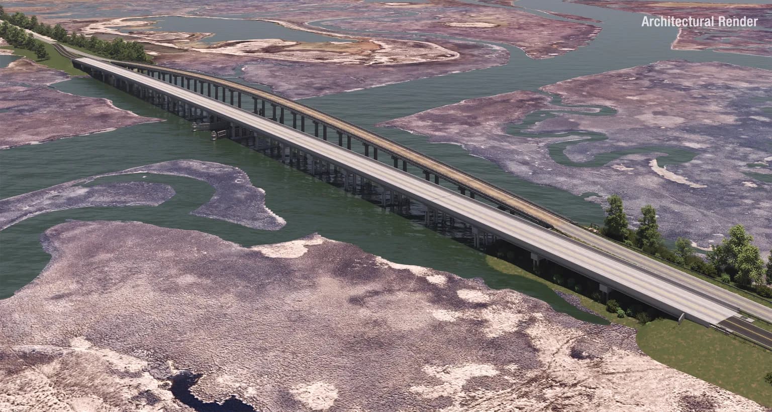 A Closer Look into NASA New Causeway Bridge in Wallops Island, Virginia