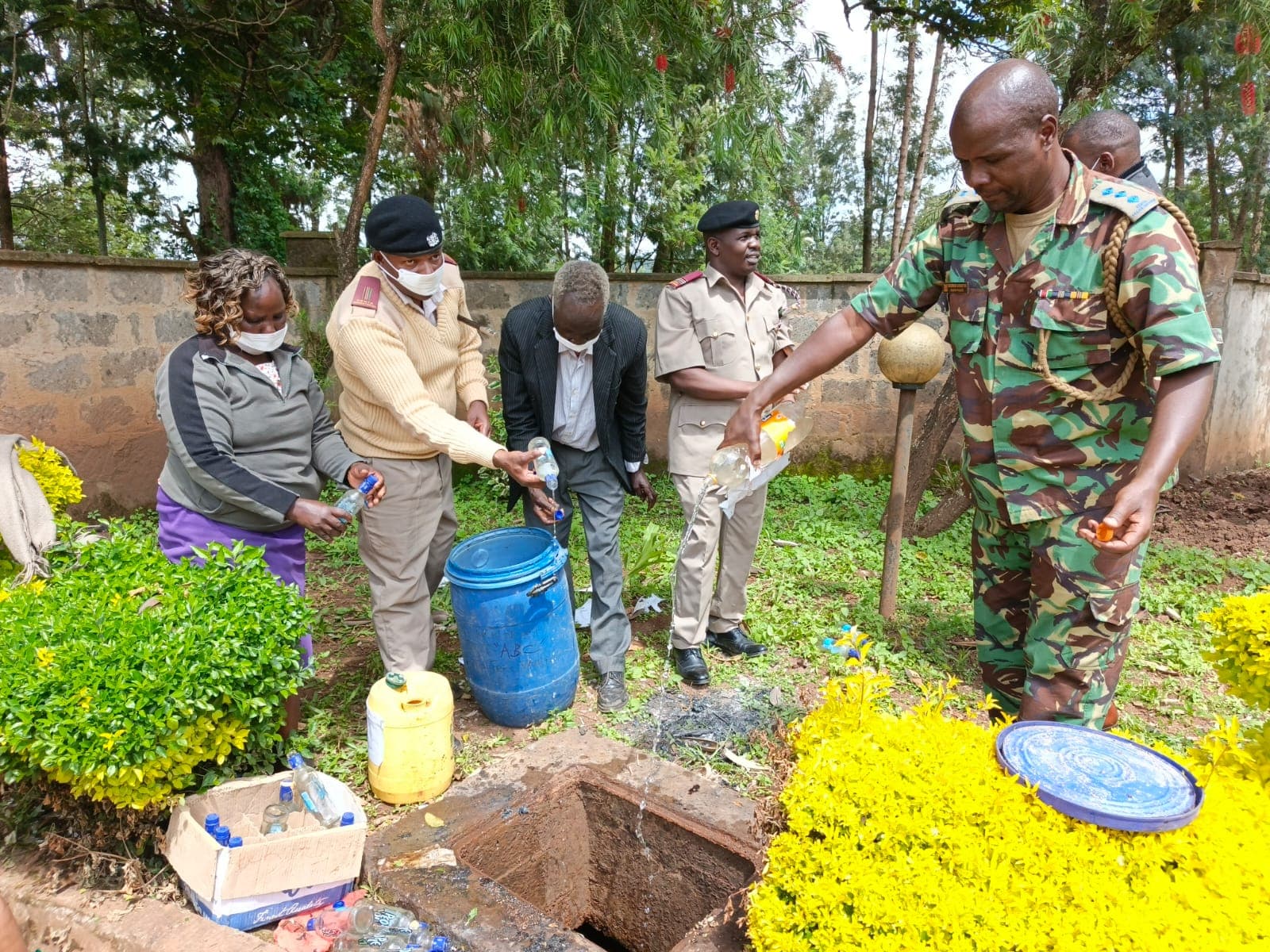 Security team destroys bhang and illicit brews in Kigumo, Murang’a