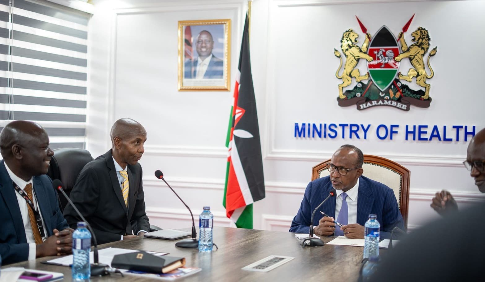 Healthcare partners pay a courtesy call to CS health