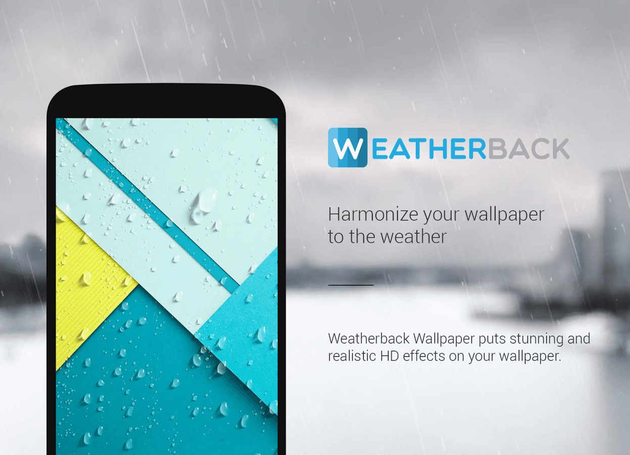 APP OF THE WEEK: Accuweather Background FX – Weather Effects On Your Wallpaper