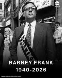 Barney Frank: One of the first openly gay US congressmen dies aged 86