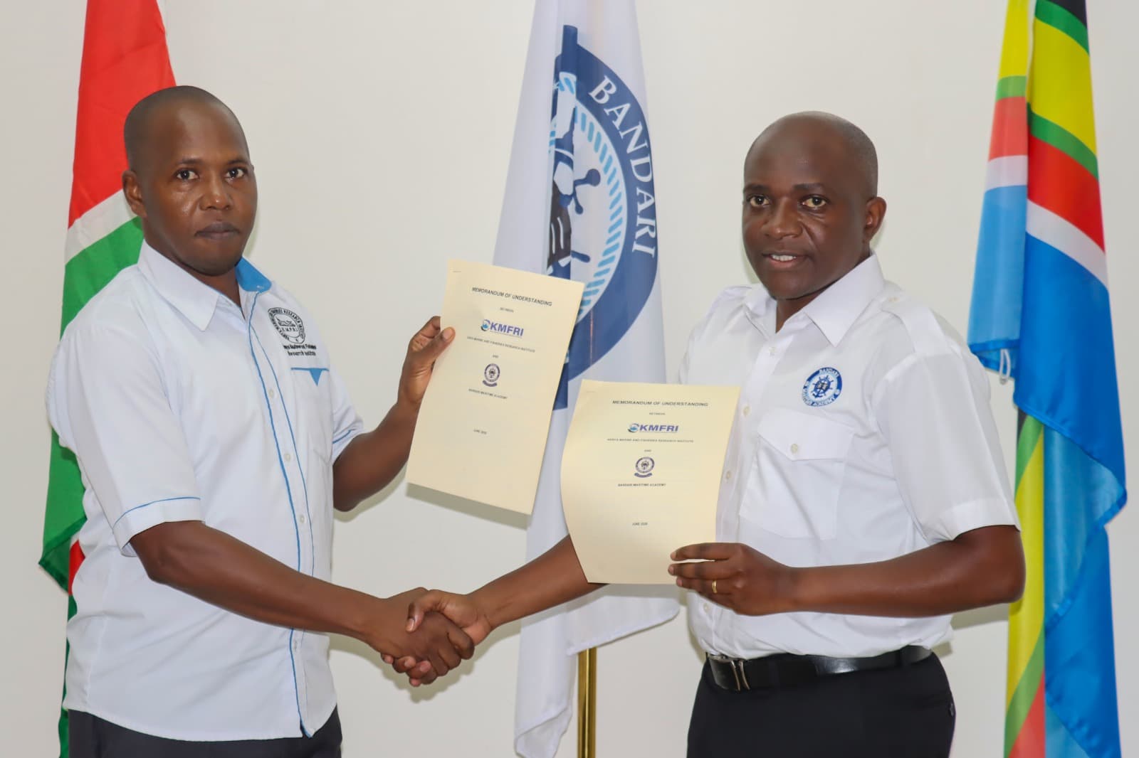 Bandari and KMFRI seal deal for Cadets to gain sea-time training