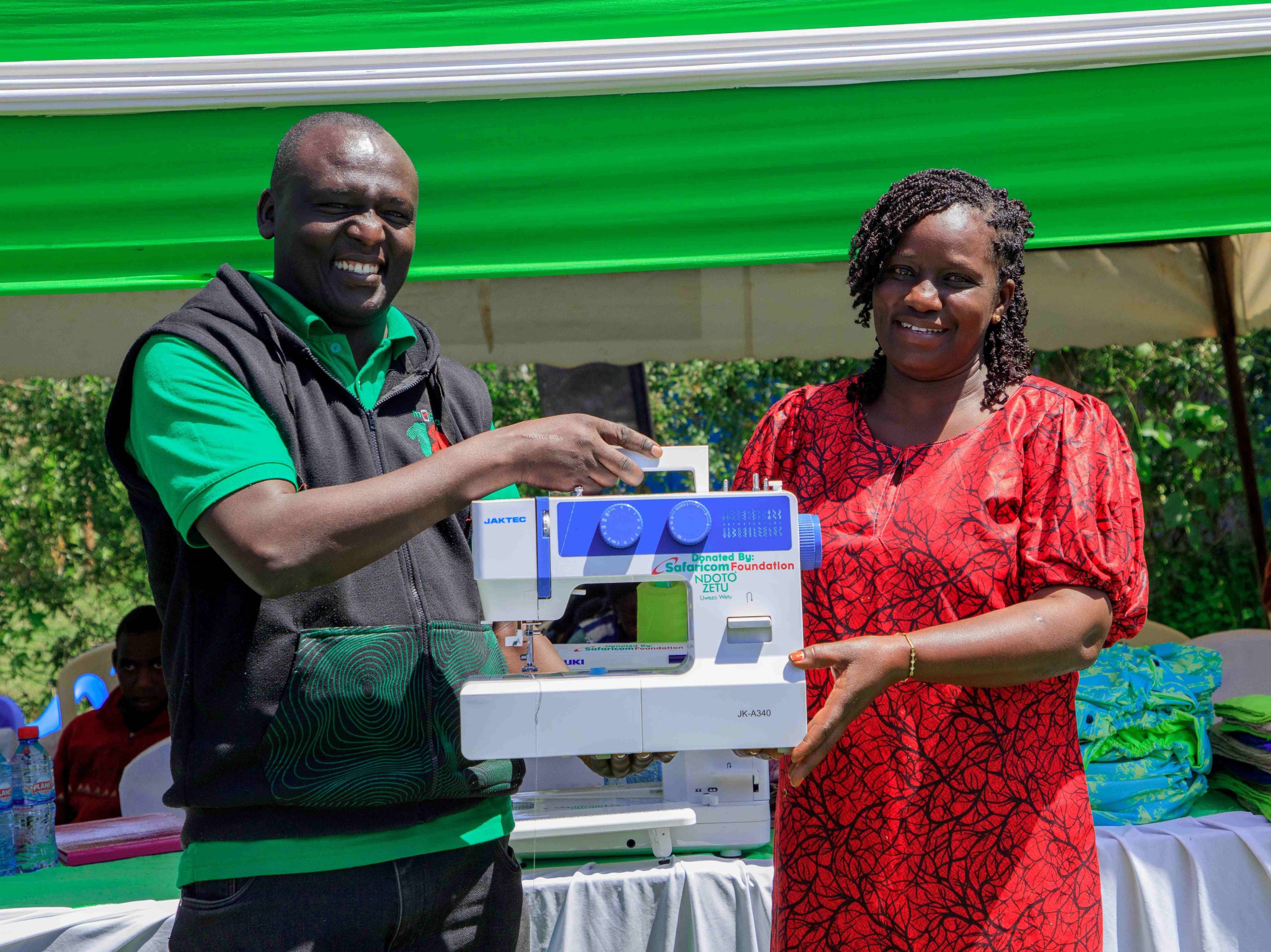 Safaricom donates diaper machine to Kericho caregivers