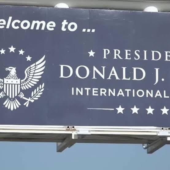 Palm Beach, Florida airport officially changes name to honor Trump