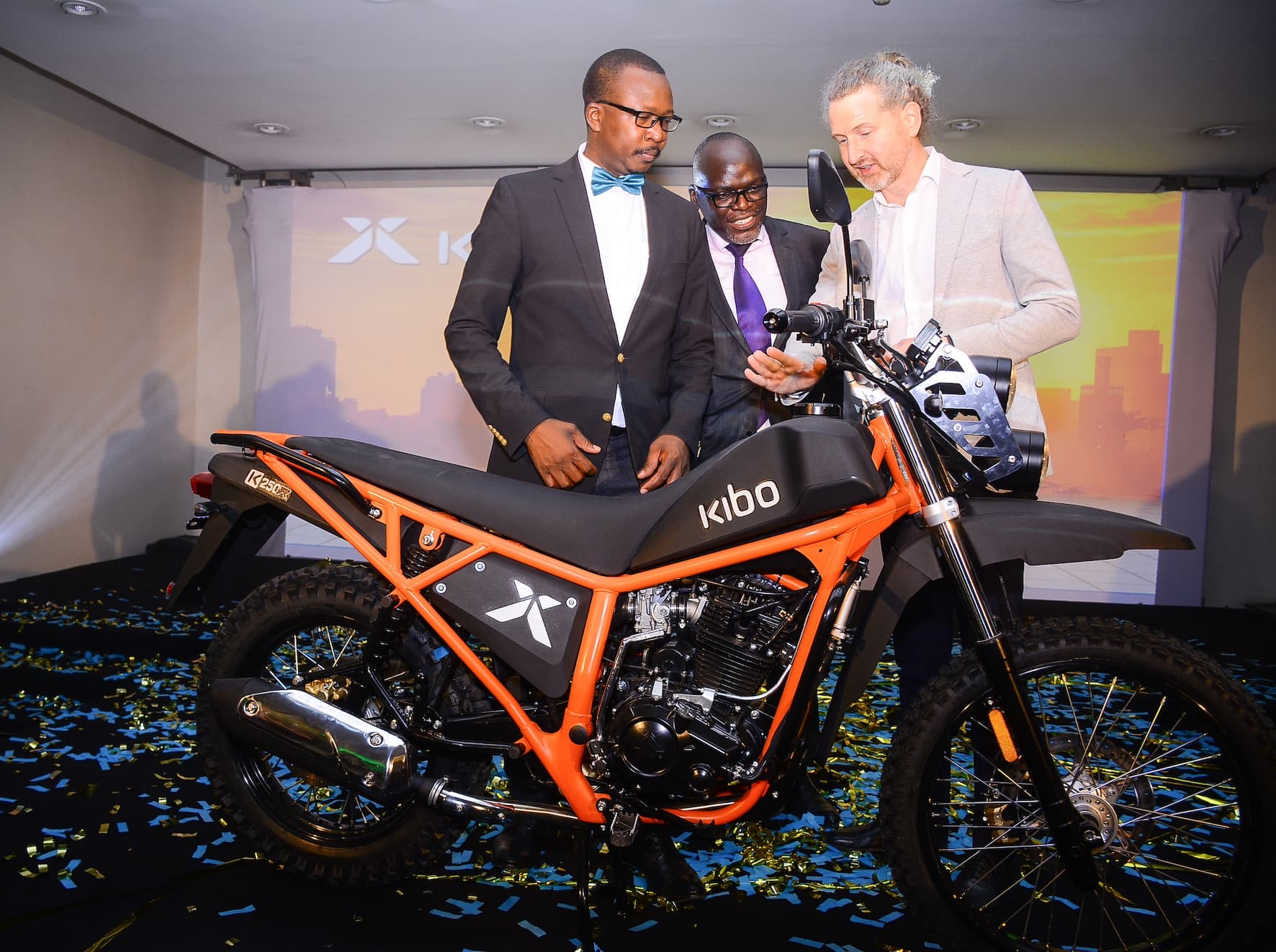 Kibo Africa launches the K250R urban adventure bike in Kenya