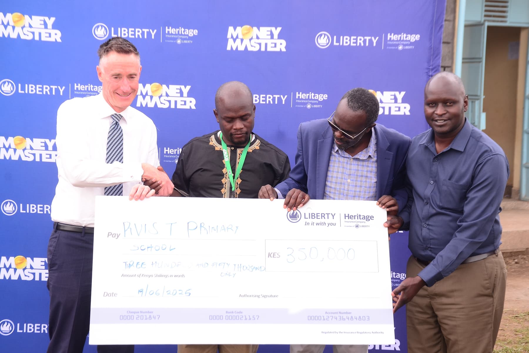 Liberty Kenya donates computers & ECDE Chairs to RVIST Primary School